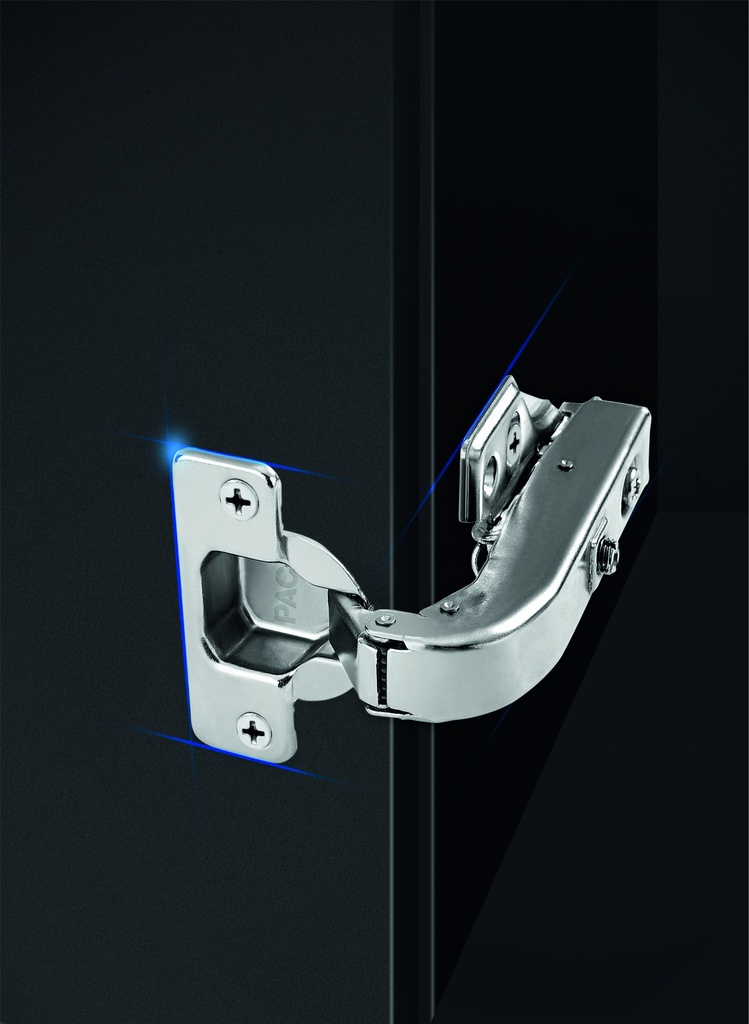 [PAH17-90-D] 90 Deg Soft Close Hinges - Special Angle for Blind Corner Cabinets (Dowel)