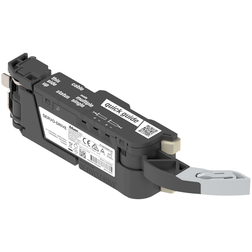 Blum SERVO-DRIVE drive unit, suitable for COMBOX