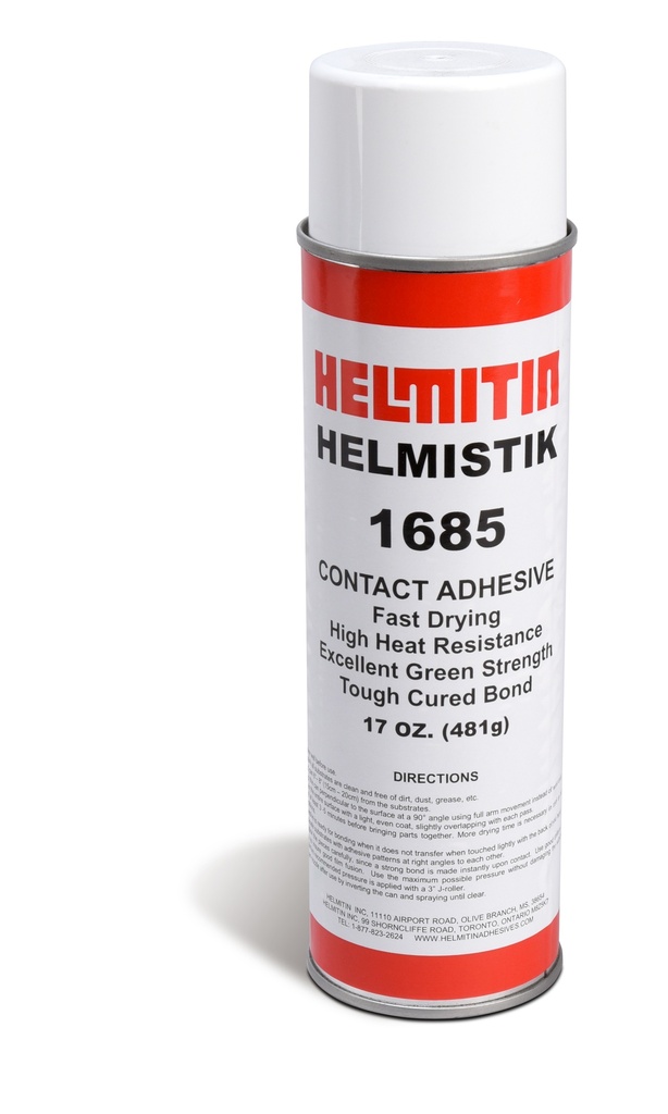 [1685-17OZ] Helmistik 1685 High Performance Contact Adhesive Spray 17 OZ.