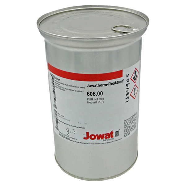 Jowatherm PUR 608.00 — Reactive Hot Melt, Compressed Slug (2 kg Slug, Box of 6)