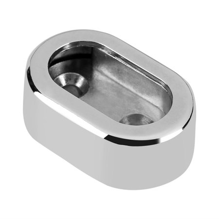 [PCRB02-MB] Oval Tube Support with Cover (Matt Black)
