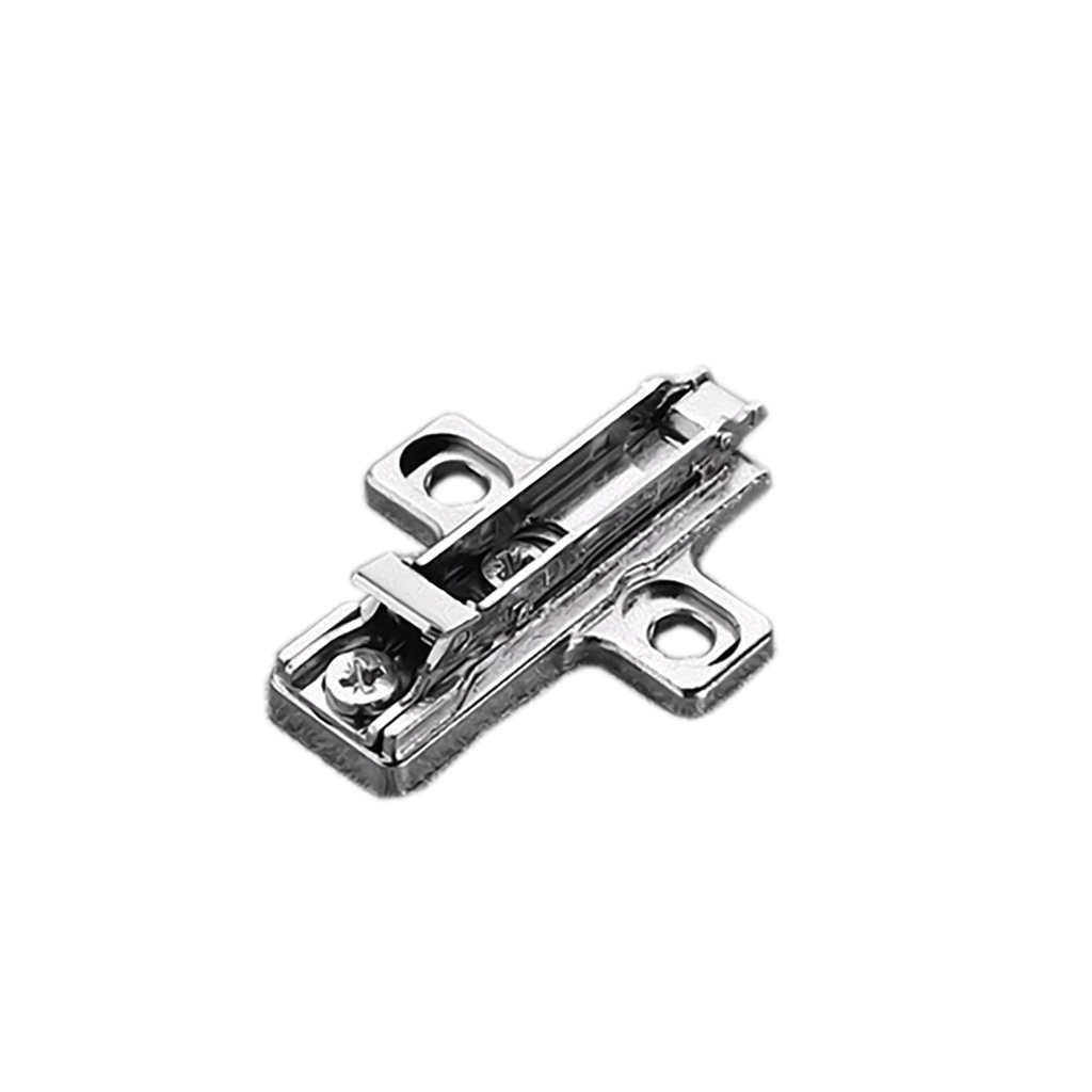 [BAR3R49] Salice Domi Snap-On Cross-Shaped, Dual Cam Adjust, Mounting Plates, Wood Screws (4 mm)