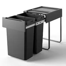 [PDB15-450-2] Bottom Mount Recycling Center (450mm, 2 X 15 Lt.)