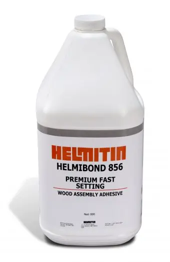[856-1G] HELMIBOND 856 - Yellow fast setting, wood assembly adhesive designed for use in high speed assembly processes (1 Gallon)